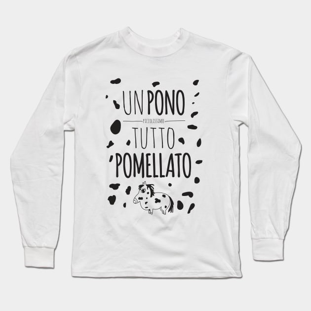 Un Pono piccolissimo, tutto pomellato Long Sleeve T-Shirt by Sviali